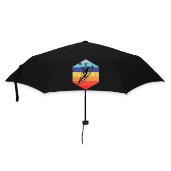En résumé, handball masculin - Parapluie standard - noir - Devant