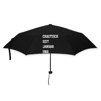 Chaotic since January 1966 - Umbrella (small) - black - Front