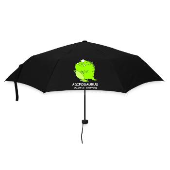 Adiposaursus Dino Comic - Umbrella (small) - black - Front