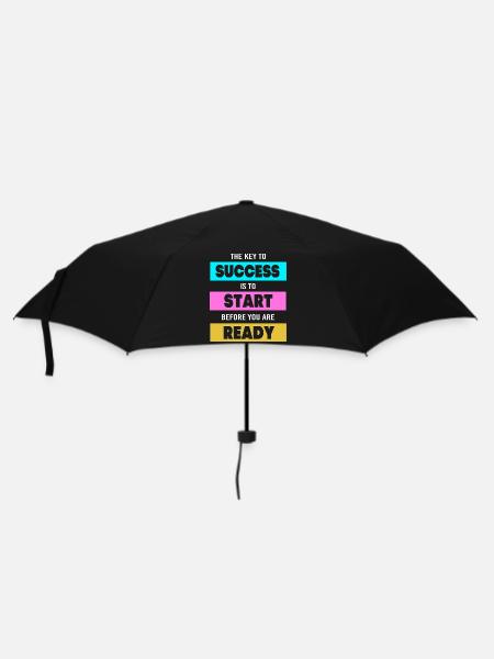 Unternehmer Workaholic - Regenschirm (klein) - Schwarz