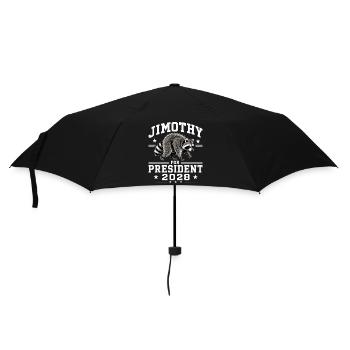 Jimothy as President 2028 - Umbrella (small) - black - Front