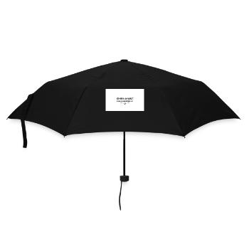 ANWALT - Regenschirm (klein) - Schwarz - Vorne