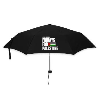 Free palestine fridays for palestine - Regenschirm (klein) - Schwarz - Vorne