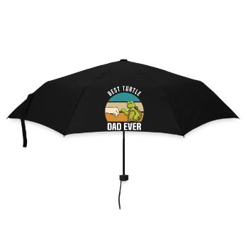 | des amoureux des tortues Animaux Animaux Cadeaux - Parapluie standard - noir - Devant