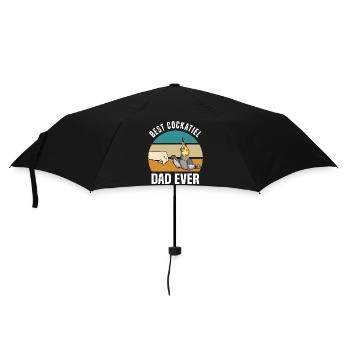 Cockatiels | Cockatiel Pet Gift - Umbrella (small) - black - Front
