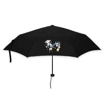 Graduation Doctor Phinished Stars Sparkling Wine Phinished - Umbrella (small) - black - Front
