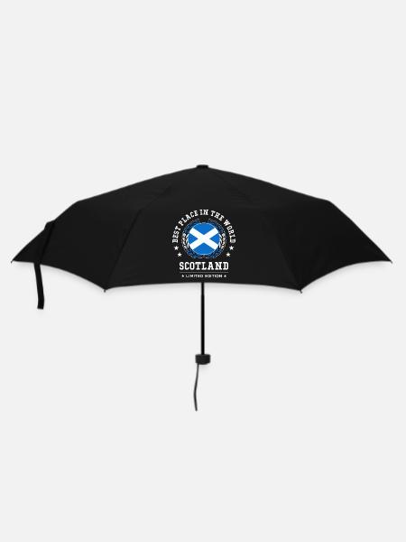 Scotland - Regenschirm (klein) - Schwarz