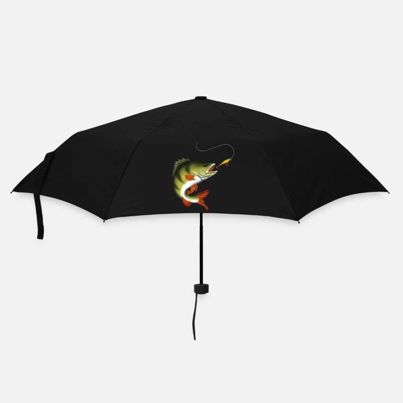 Barsch - Regenschirm (klein) - Schwarz