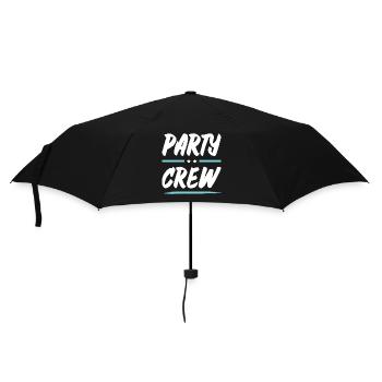 Équipe de fête - Parapluie standard - noir - Devant
