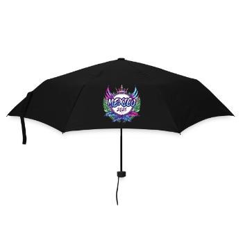 Mexico 2025 Colorful - Umbrella (small) - black - Front