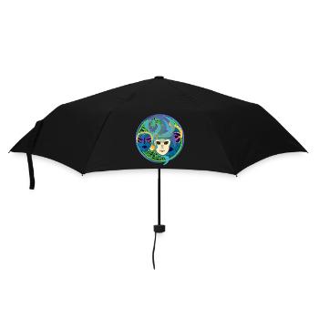 Venedig, Italien - Regenschirm (klein) - Schwarz - Vorne