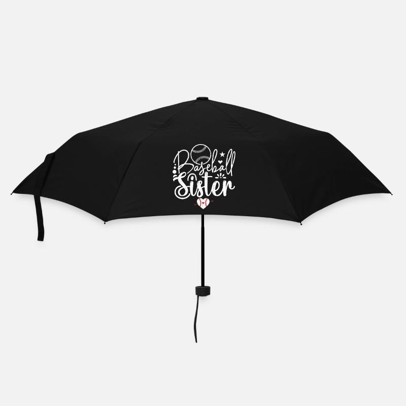 Baseball Sister Baseball Baseball Sister - Parapluie standard - noir