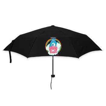 Ours coquins - Parapluie standard - noir - Devant