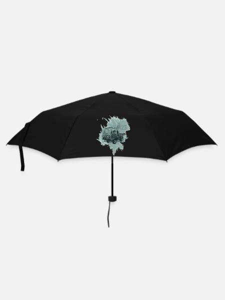 M25 Multicar - Regenschirm (klein) - Schwarz