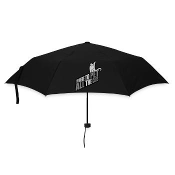 Animaux de compagnie tous les chats - Parapluie standard - noir - Devant