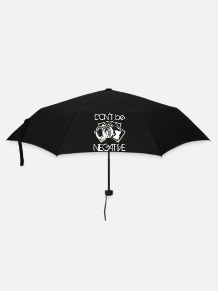 Don t be Negative Photography - Regenschirm (klein) - Schwarz