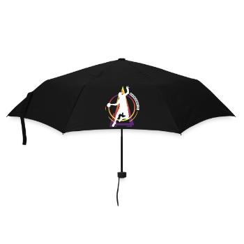 Handball Handball Player HandballEr Vintage Retro - Umbrella (small) - black - Front
