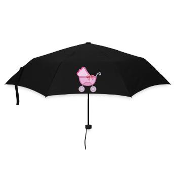 landeau poucette bébé pink cart - Parapluie standard - noir - Devant