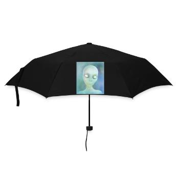 Alien - Umbrella (small) - black - Front