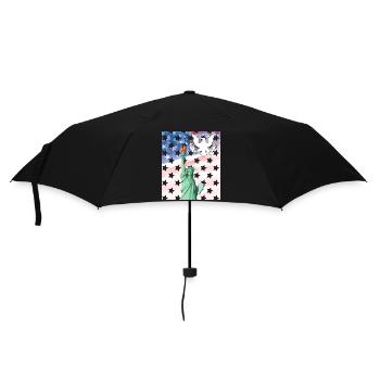 États-Unis, Statue de la Liberté - Parapluie standard - noir - Devant