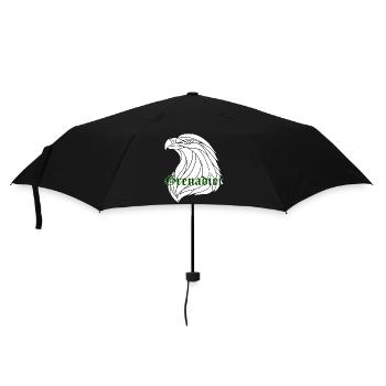 Panzergrenadier Grenadier Adler Soldat Geschenk - Regenschirm (klein) - Schwarz - Vorne