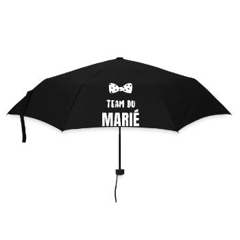 Team du marié - Parapluie standard - noir - Devant
