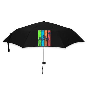 Palimers Colotiers Sommerstrand - Regenschirm (klein) - Schwarz - Vorne