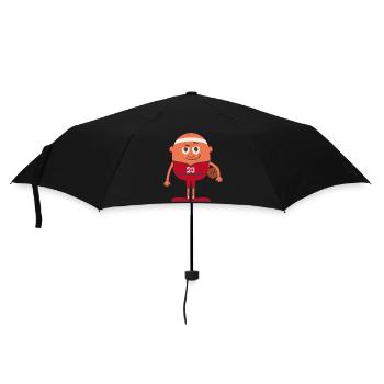Ballsport - Regenschirm (klein) - Schwarz - Vorne