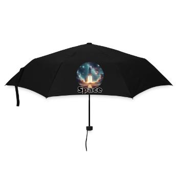 My Design - Regenschirm (klein) - Schwarz - Vorne