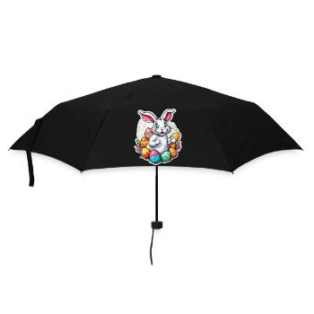 Easter Bunny / Easter / Eggs / Holidays / Easter - Umbrella (small) - black - Front