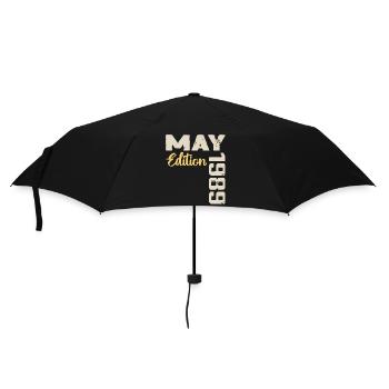 May 1989 Birthday May 1989 Gift May 1989 May - Umbrella (small) - black - Front