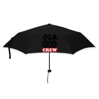 Junggesellen Abschied Crew - Regenschirm (klein) - Schwarz - Vorne
