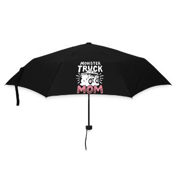 Monster Truck Mama Muttertag - Regenschirm (klein) - Schwarz - Vorne