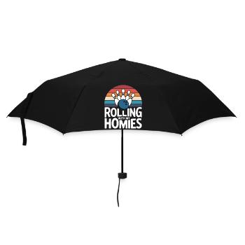 Bowling Bowler Pin Ball Bowling Ball - Parapluie standard - noir - Devant
