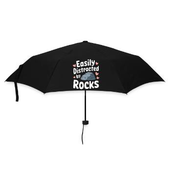 Expert en géologie Géologue des roches - Parapluie standard - noir - Devant