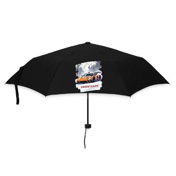 COURSE SUR NEIGE - Parapluie standard - noir - Devant