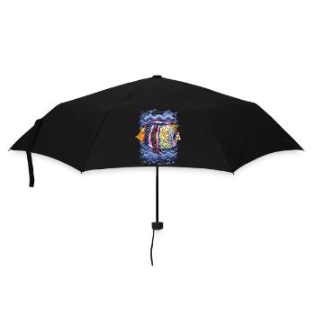 Poisson - Parapluie standard - noir - Devant