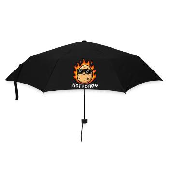 PATATE CHAUDE - Parapluie standard - noir - Devant