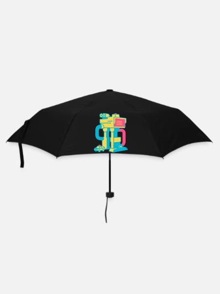 Pop Art Toy Set - Umbrella (small) - black
