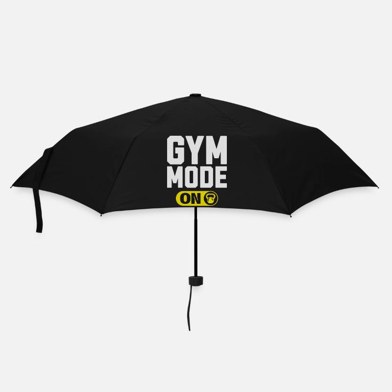 Mode Gym sur Graphique - Parapluie standard - noir