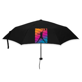 Basketteur - Parapluie standard - noir - Devant