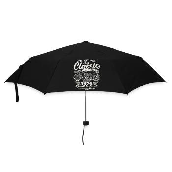 50e anniversaire cadeau de moto vintage de 50 ans - Parapluie standard - noir - Devant