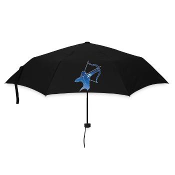 Sagittaire et univers - Parapluie standard - noir - Devant