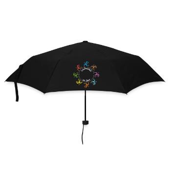 Le design ultime pour les joggeurs en tournée - Parapluie standard - noir - Devant