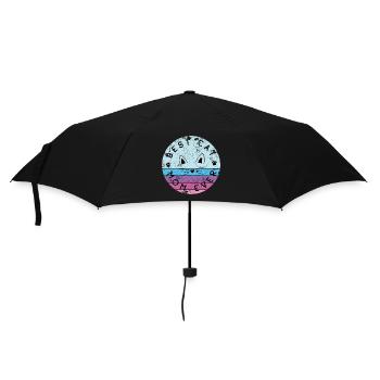 MEILLEURS CHATS MAMAN CHAT TOUJOURS DRÔLE EN DISANT DES MOTIFS - Parapluie standard - noir - Devant