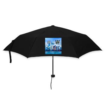 New York, Vereinigte Staaten von Amerika - Regenschirm (klein) - Schwarz - Vorne