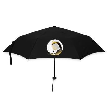 Paragliding, the most beautiful sport in the world - Umbrella (small) - black - Front