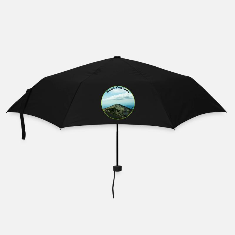 Der Mont Ventoux, langer Anstieg und lange Abfahrt - Regenschirm (klein) - Schwarz