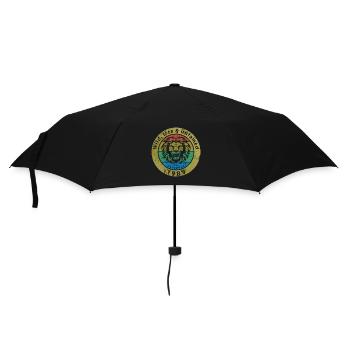 35. Geburtstag Sauvage, libre et indompté depuis 11/1989 - Parapluie standard - noir - Devant