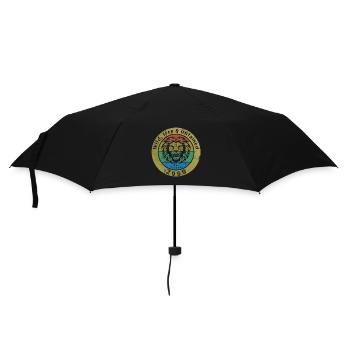 25ème Anniversaire Sauvage, libre et indompté depuis 03/2000 - Parapluie standard - noir - Devant